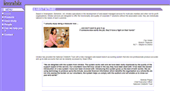 Desktop Screenshot of intrabiz.co.uk